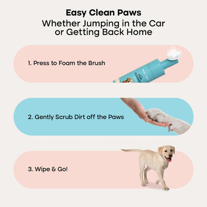Paw Cleaner - Rinse-Free Foam Cleanser